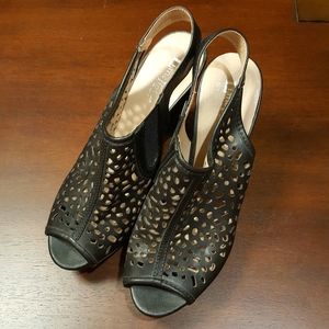 Limelight Black Wedges